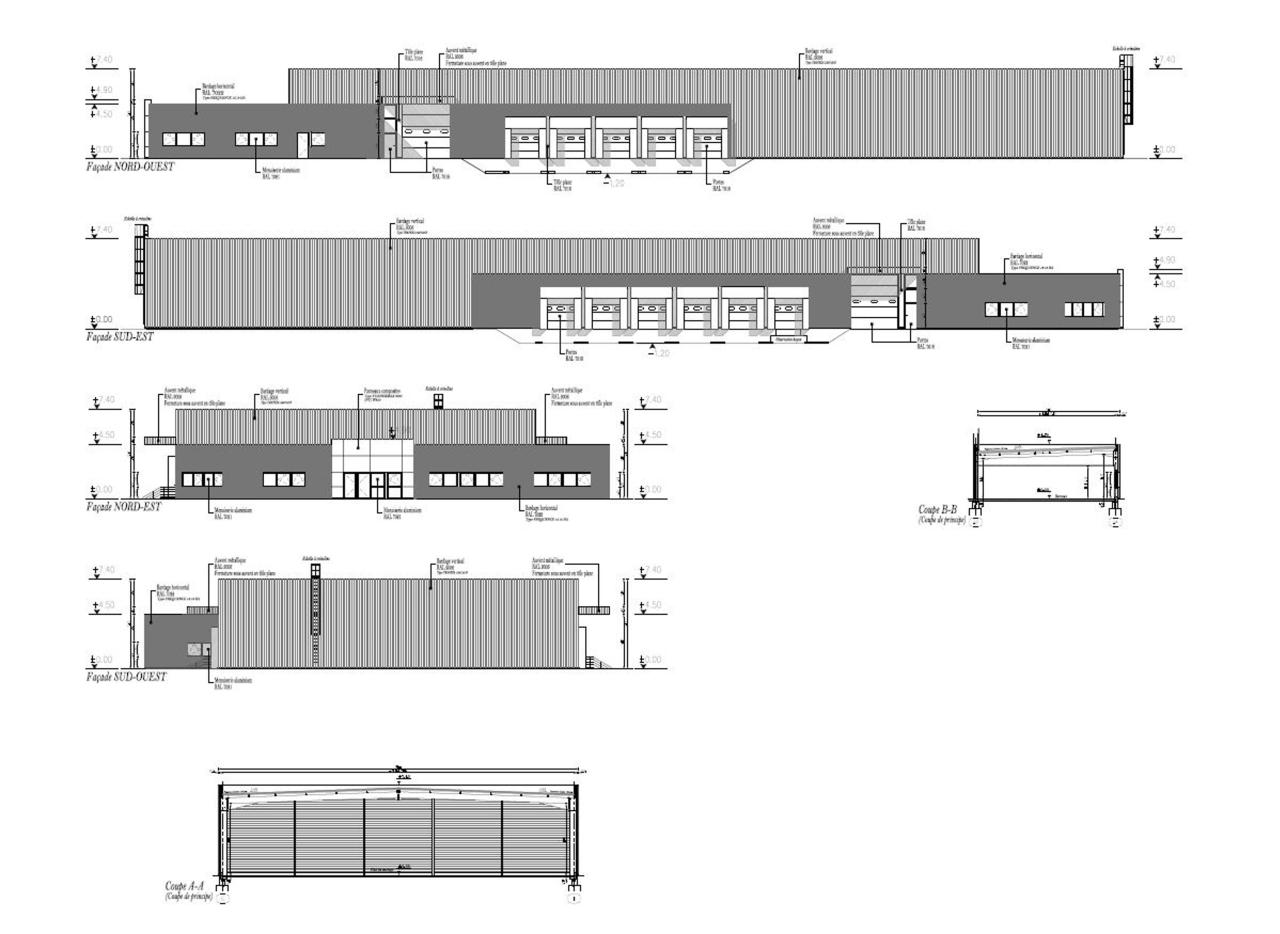 Entrepôt Sierentz 2393m² Location entrepôt Sierentz Haut-Rhin OLLOG2428240 1